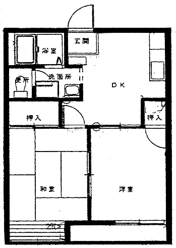 レジデンスⅠ・Ⅱ・Ⅲ間取り